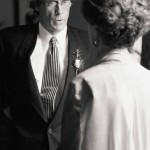 Man Woman Talking