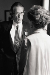 Man Woman Talking