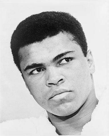 a young muhammad ali