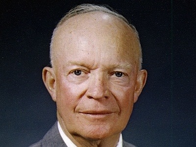presidential photo of Dwight Eisenhower