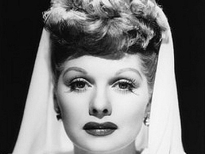Lucille Ball, actress, in her early years