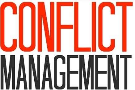 The words "Conflict Management" written in title form